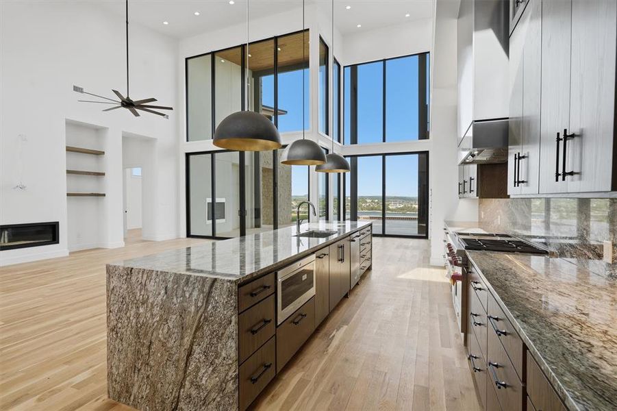 Furnished interior view inside a new home in , Graford (Image 6). Furnished interior view inside a new home in , Graford (Image 6).