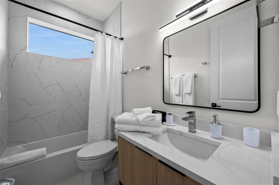 Furnished interior view inside a new home in , Rotonda West (Image 23).