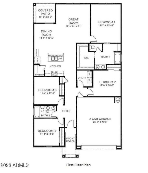 Cali Unbranded Floor Plan