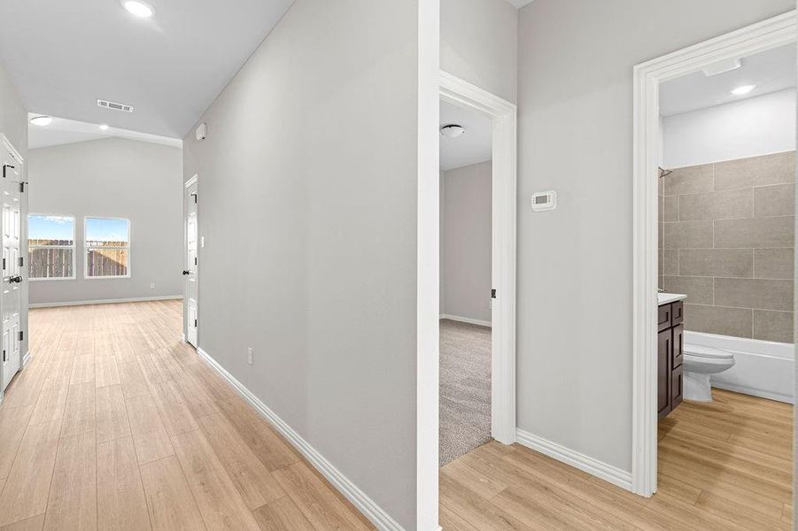 Spacious, unfurnished interior of a new home in Trails of Fossil Creek, Fort Worth (Image 16).