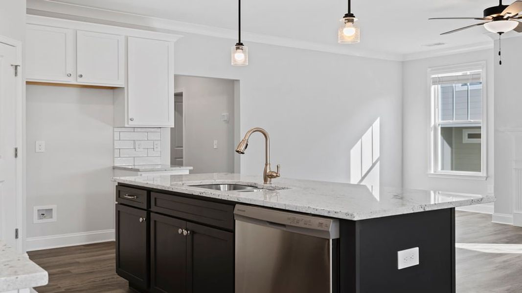 Furnished interior view inside a new home in Sunset Summits, Spartanburg (Image 8).