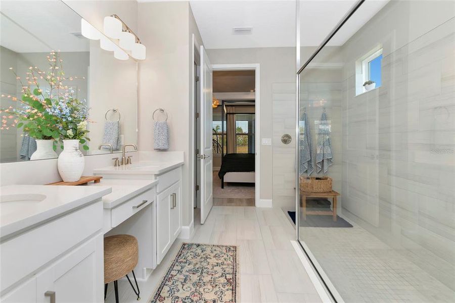 Furnished interior view inside a new home in Skye Ranch Community Group Page, Sarasota (Image 44).