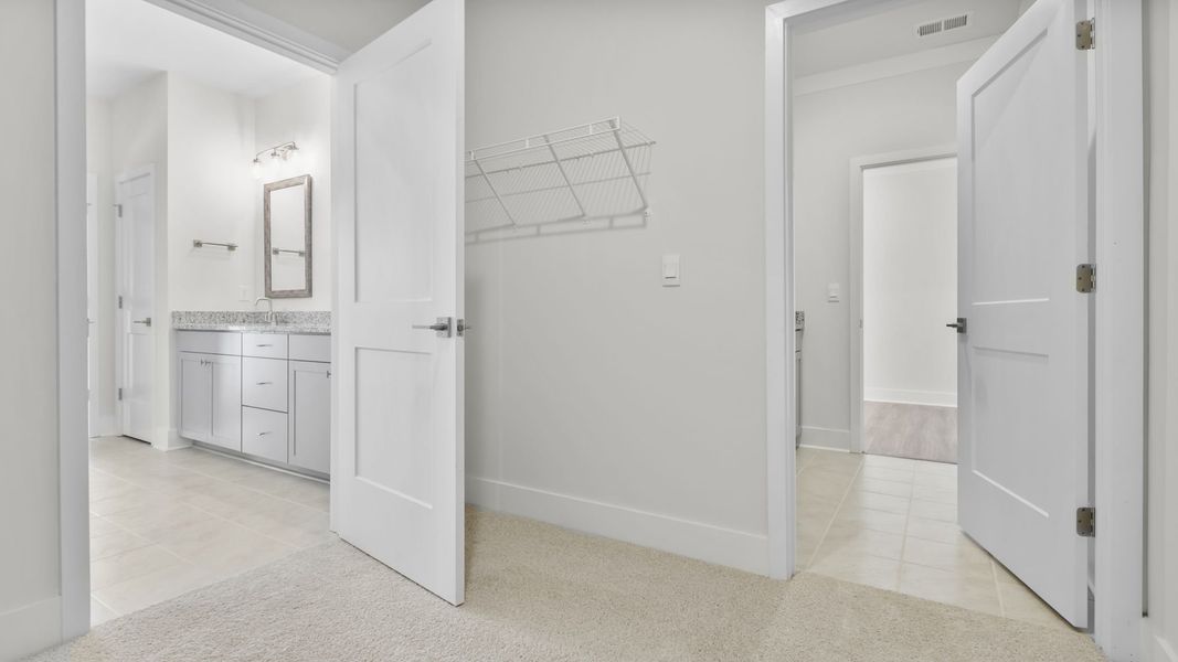 Spacious, unfurnished interior of a new home in Seven Oaks, Greenwood (Image 30). Spacious, unfurnished interior of a new home in Seven Oaks, Greenwood (Image 30).