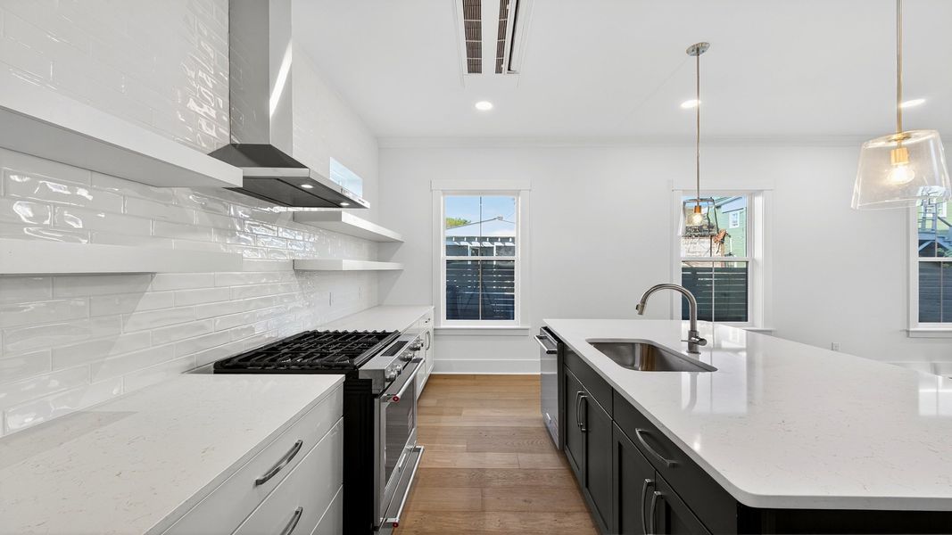 Representative furnished interior of a home built from the Seabrook by DRB Homes in Grants Court, Charleston (Image 5).