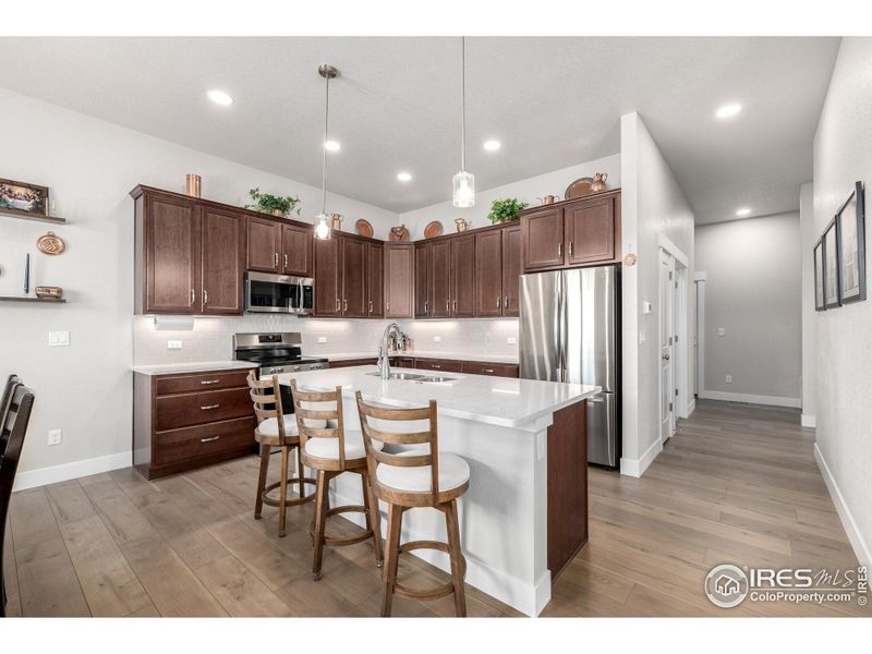 Furnished interior view inside a new home in , Loveland (Image 7).