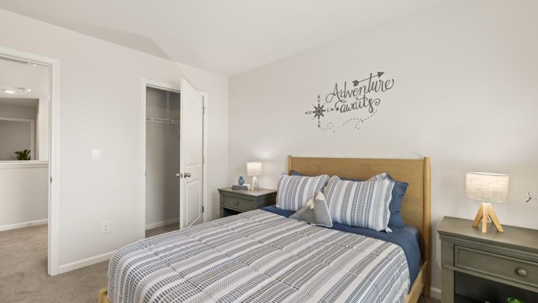 Furnished interior view inside a new home in Pointe Park, Union City (Image 34).