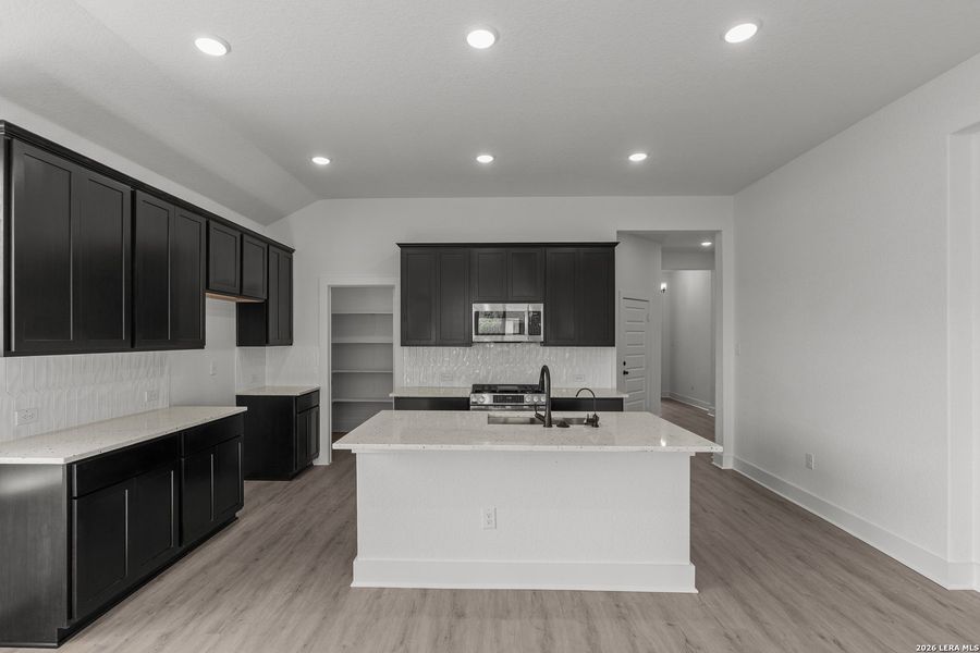 Furnished interior view inside a new home in Stillwater Ranch, San Antonio (Image 6). Furnished interior view inside a new home in Stillwater Ranch, San Antonio (Image 6).