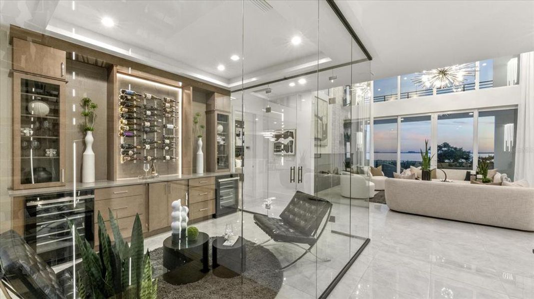 Furnished interior view inside a new home in Legends Bay, Bradenton (Image 11).