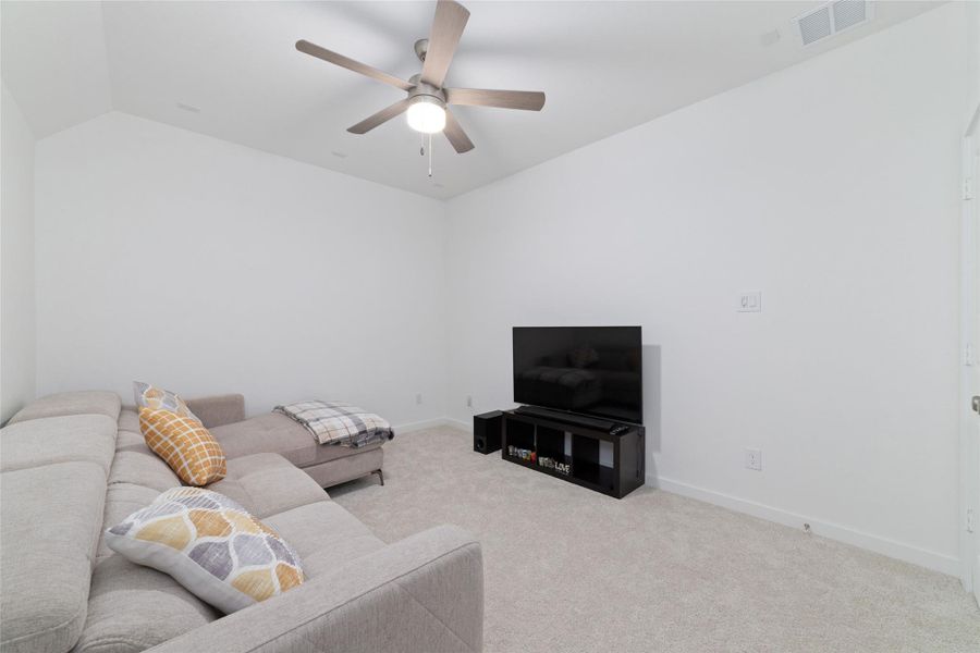 Furnished interior view inside a new home in Elyson, Katy (Image 35).