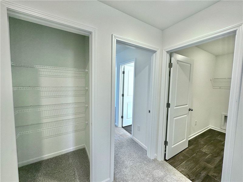 Spacious, unfurnished interior of a new home in Champions Village at Cherry Hill, Pendleton (Image 14). Spacious, unfurnished interior of a new home in Champions Village at Cherry Hill, Pendleton (Image 14).