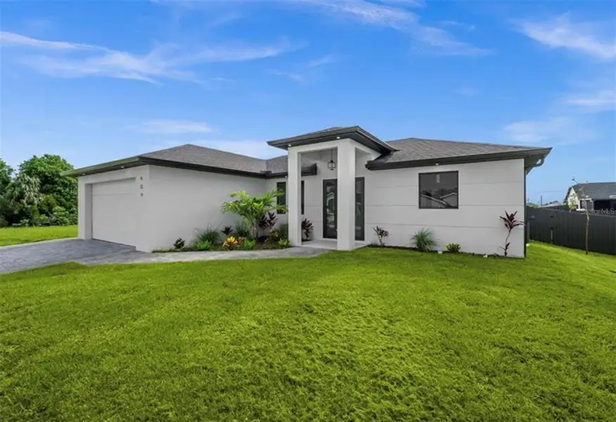 Exterior details and patio area of a home in , Cape Coral (Image 32). Exterior details and patio area of a home in , Cape Coral (Image 32).