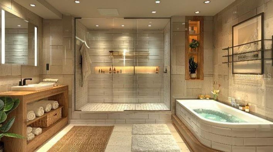 Furnished interior view inside a new home in , Sebring (Image 4). Furnished interior view inside a new home in , Sebring (Image 4).