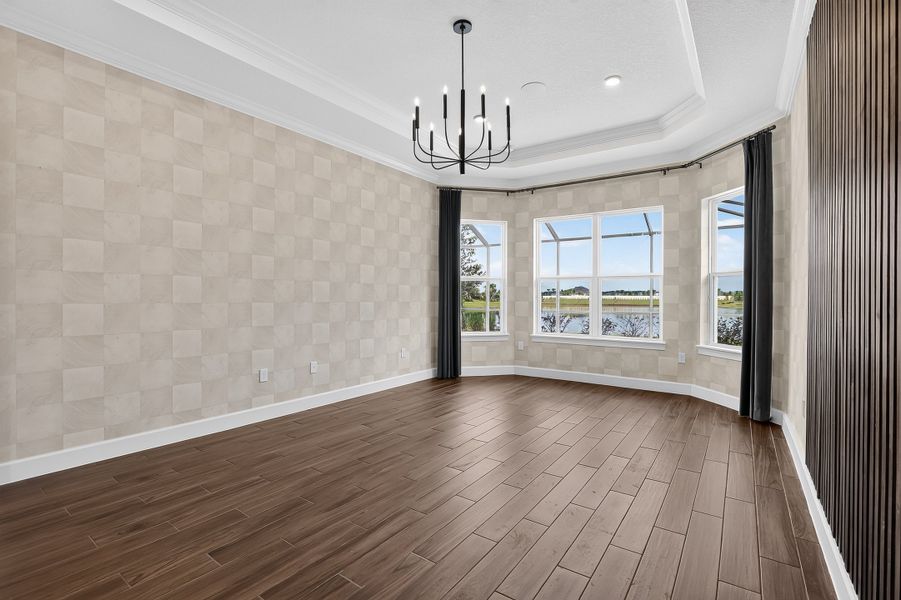 Spacious, unfurnished interior of a new home in Center Lake Ranch Community Group Page, St. Cloud (Image 35).