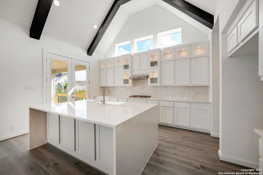 Furnished interior view inside a new home in The Crossvine, Schertz (Image 5).