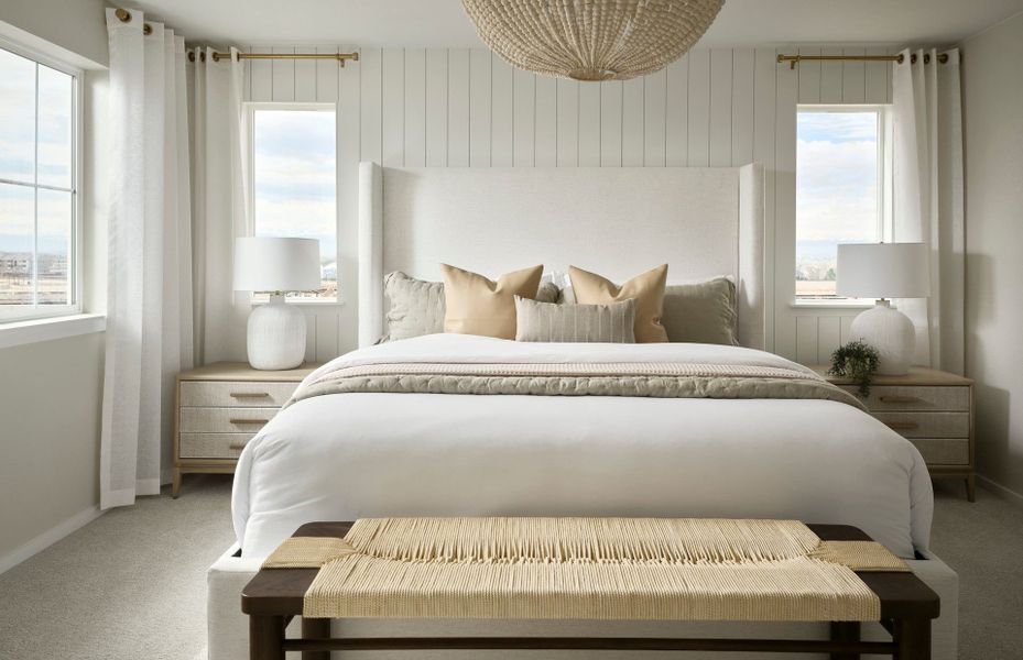 Representative furnished interior of a home built from the Boardwalk by Pulte Homes in Cordovan, Longmont (Image 11).