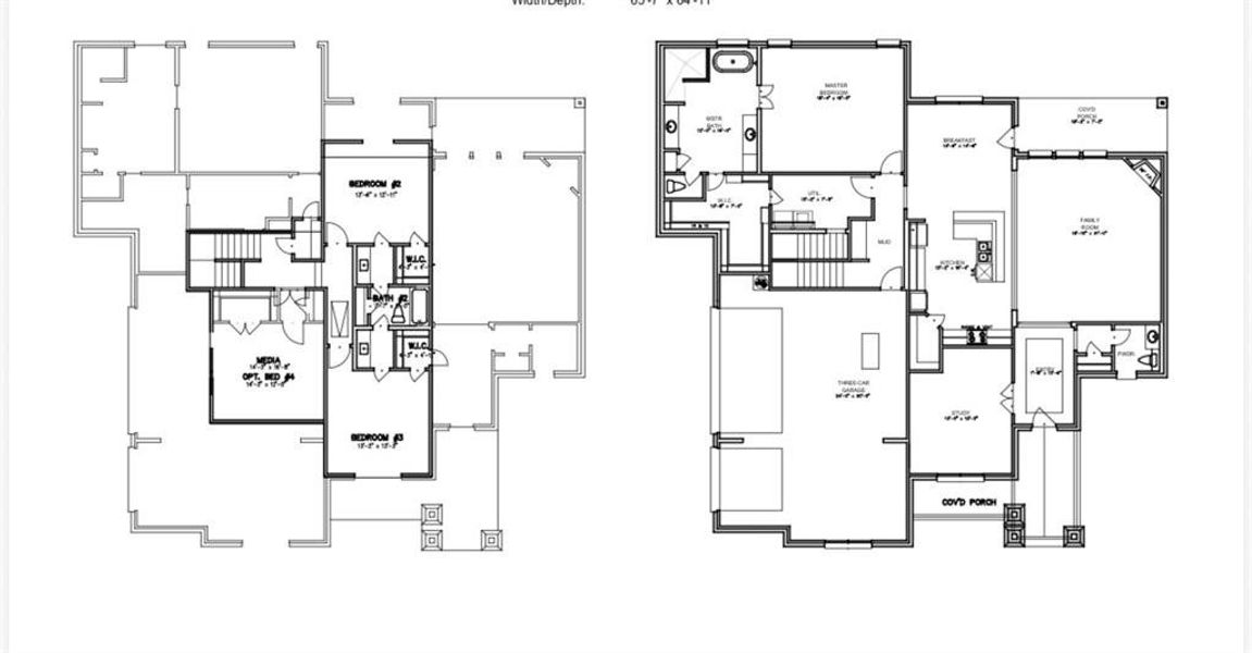 2D floor plan layout of this home in , Waxahachie, TX (Image 5).