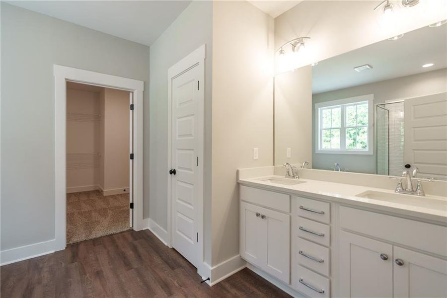 Furnished interior view inside a new home in , Social Circle (Image 12). Furnished interior view inside a new home in , Social Circle (Image 12).