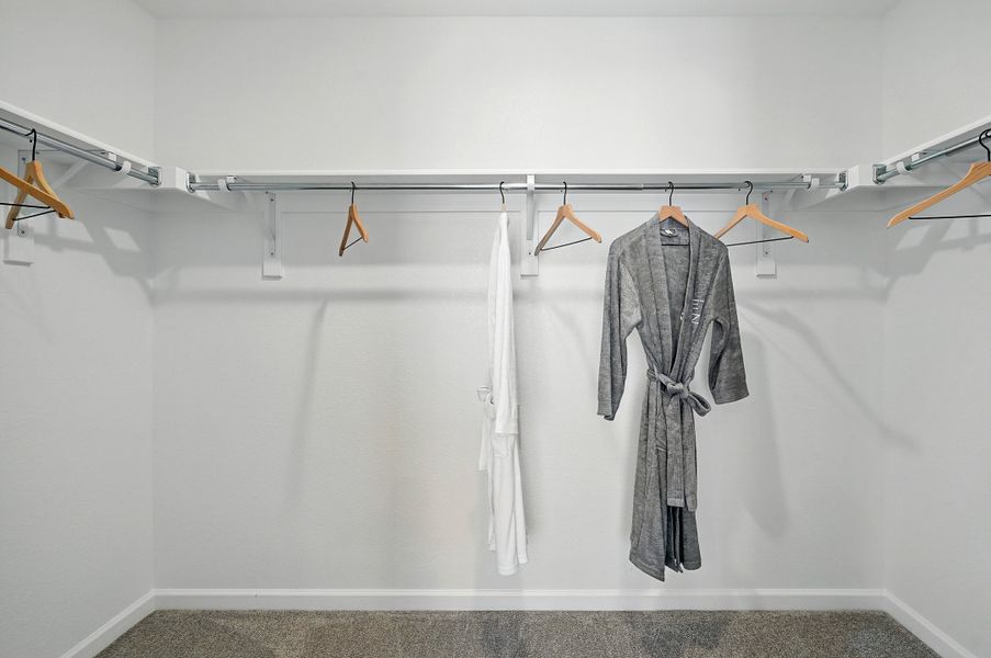 Representative furnished interior of a home built from the Aurora by Taylor Morrison in Parterre Horizon Collection, Thornton (Image 23).