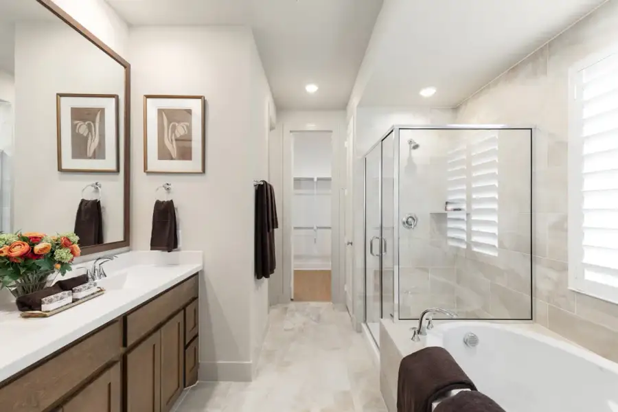 Representative Primary Bathroom - some options shown