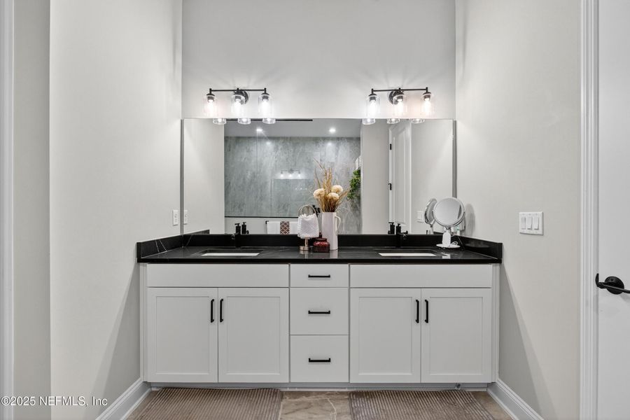 Furnished interior view inside a new home in RiverTown - WaterSong, St. Johns (Image 25).