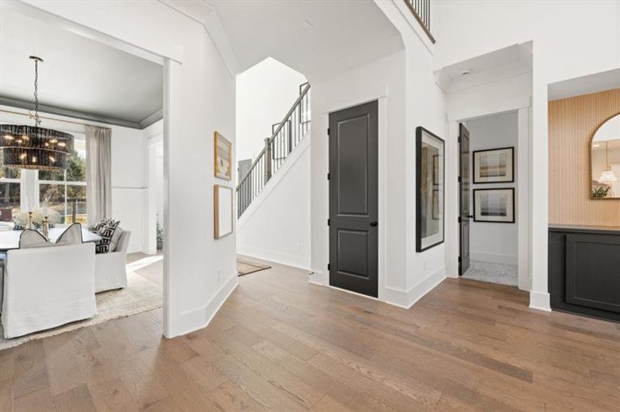 Furnished interior view inside a new home in Arden on Lanier, Cumming (Image 12).