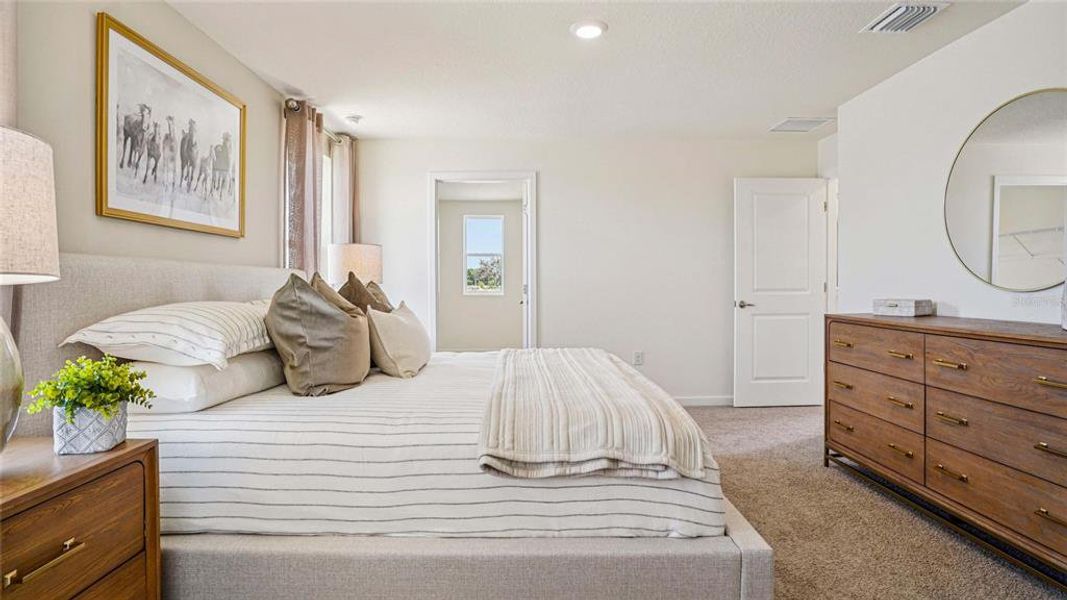 Furnished interior view inside a new home in Twisted Oaks, Wildwood (Image 27).