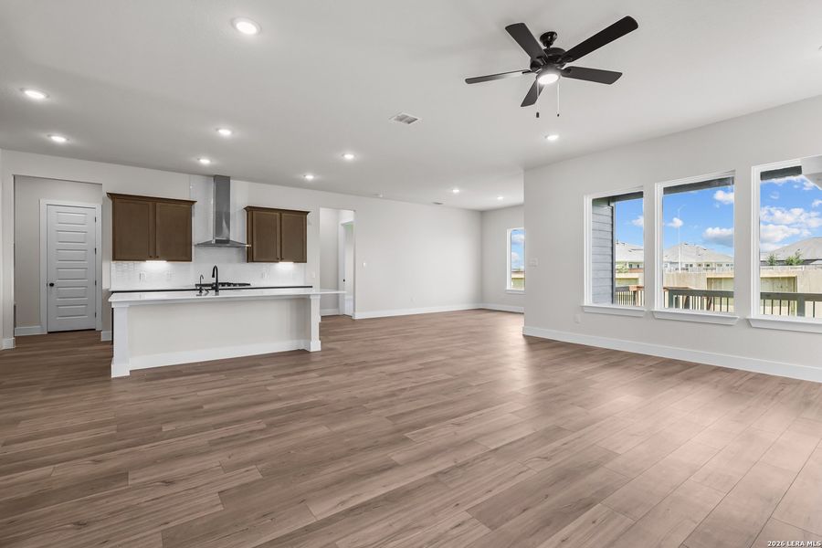 Spacious, unfurnished interior of a new home in Homestead, Schertz (Image 25). Spacious, unfurnished interior of a new home in Homestead, Schertz (Image 25).