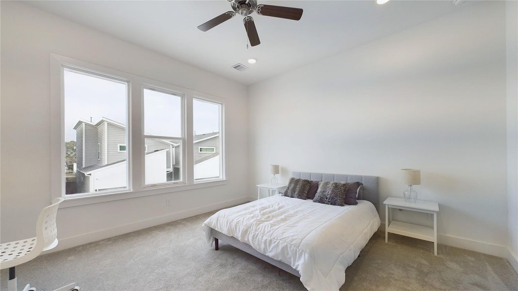 Furnished interior view inside a new home in , Houston (Image 24).
