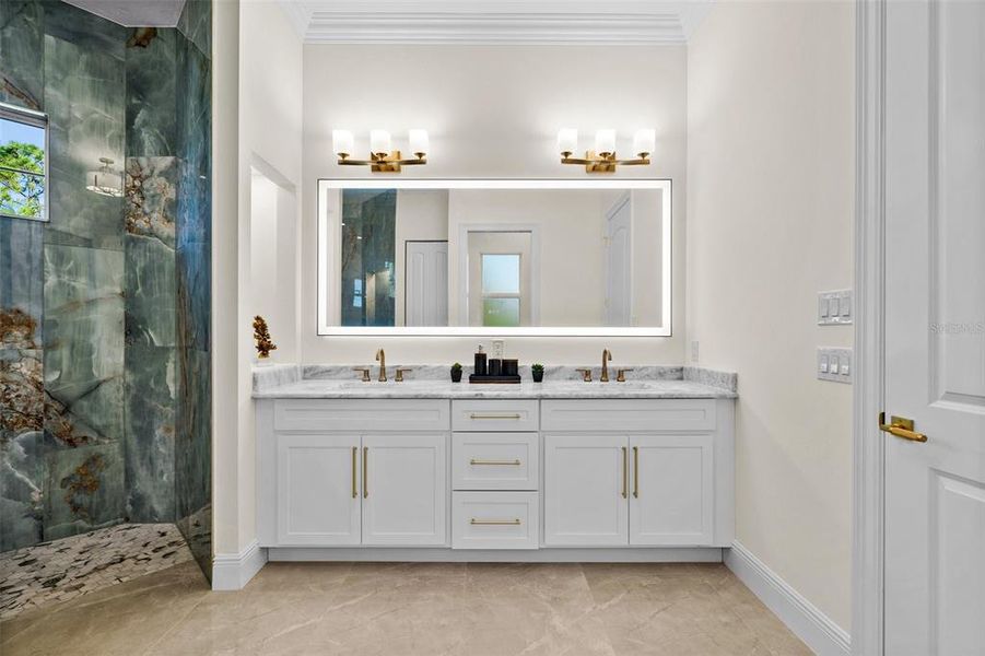 Furnished interior view inside a new home in , Port Charlotte (Image 9). Furnished interior view inside a new home in , Port Charlotte (Image 9).