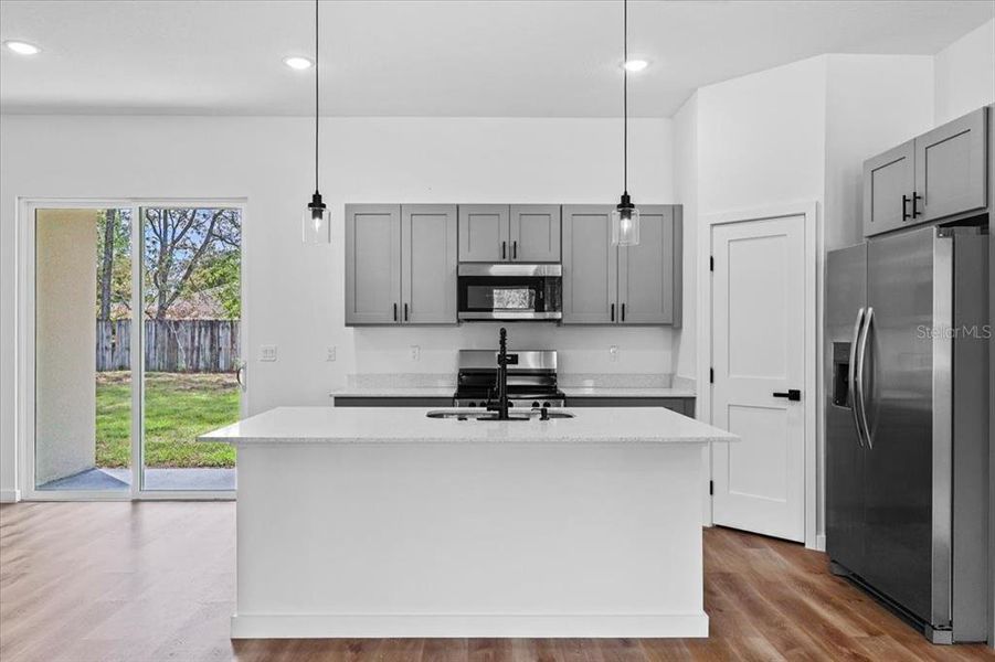 Furnished interior view inside a new home in , Citrus Springs (Image 8).