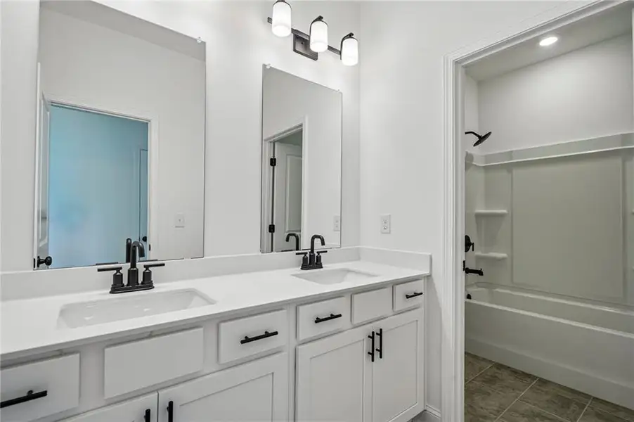 Furnished interior view inside a new home in Auburn Glen, Dacula (Image 11).