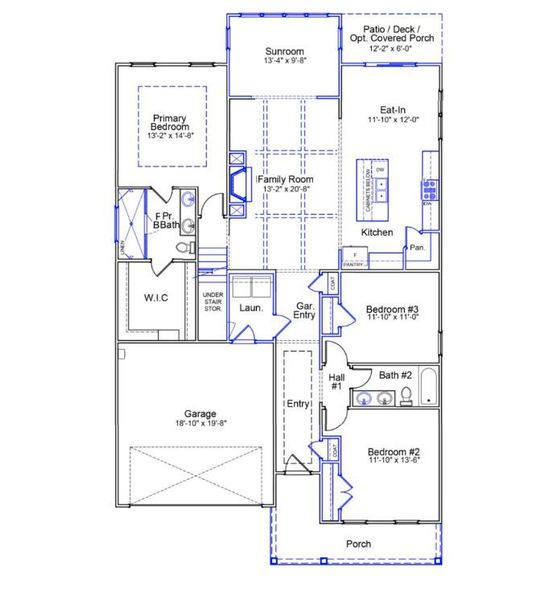 2D floor plan layout of this home in Lochton, Summerville, SC (Image 6). 2D floor plan layout of this home in Lochton, Summerville, SC (Image 6).