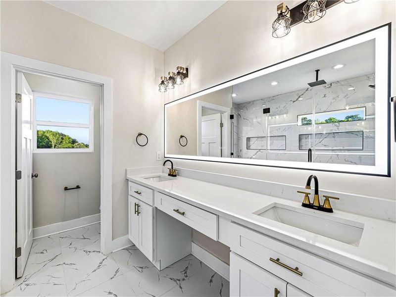 Furnished interior view inside a new home in , Loganville (Image 6).