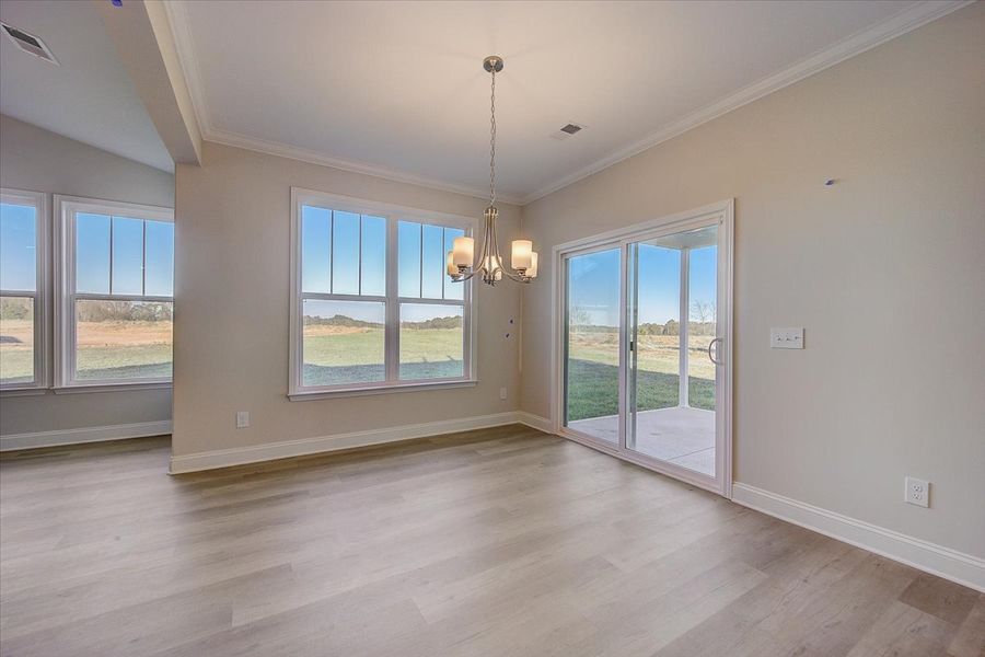 Representative unfurnished interior of a home built from the Oakland by SK Builders in Blue Ridge Trail, Fountain Inn (Image 20).