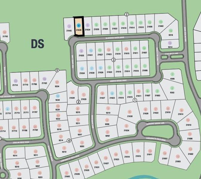 21638 Bluewood Haven Drive - Sitemap