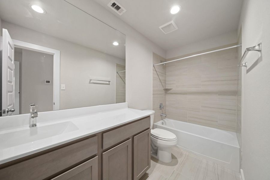 Furnished interior view inside a new home in Grand Oaks – The Cove, Houston (Image 6).