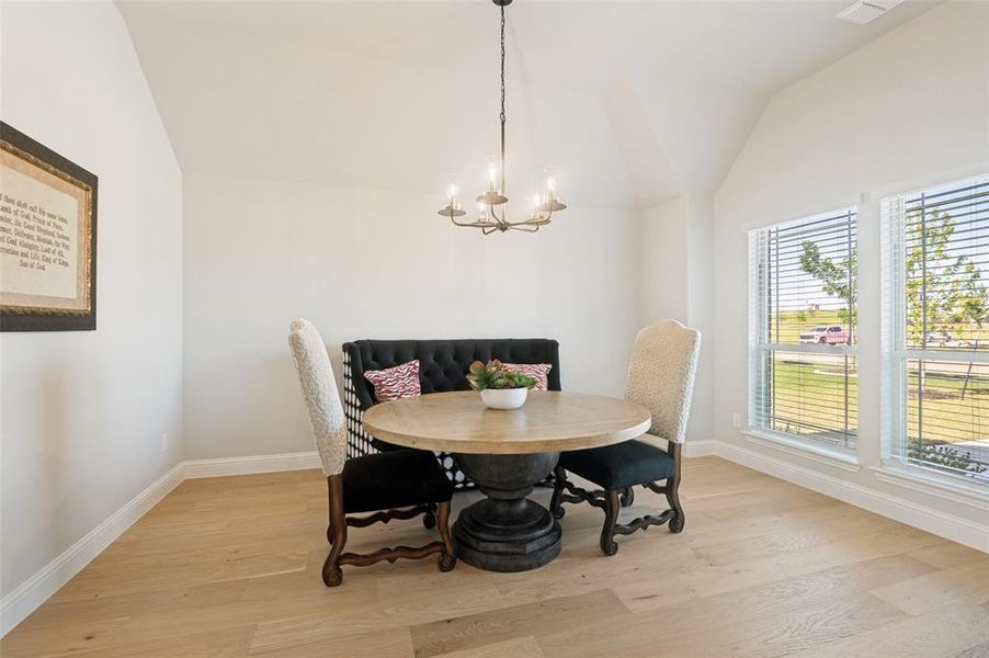 Furnished interior view inside a new home in , Waxahachie (Image 12).