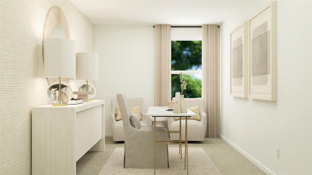 Furnished interior view inside a new home in The Grand Prairie, Hockley (Image 16).