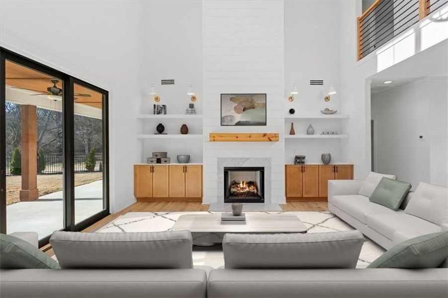 Furnished interior view inside a new home in , Gainesville (Image 13).