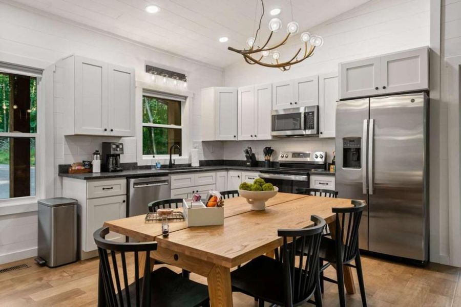 Furnished interior view inside a new home in , Morganton (Image 12).