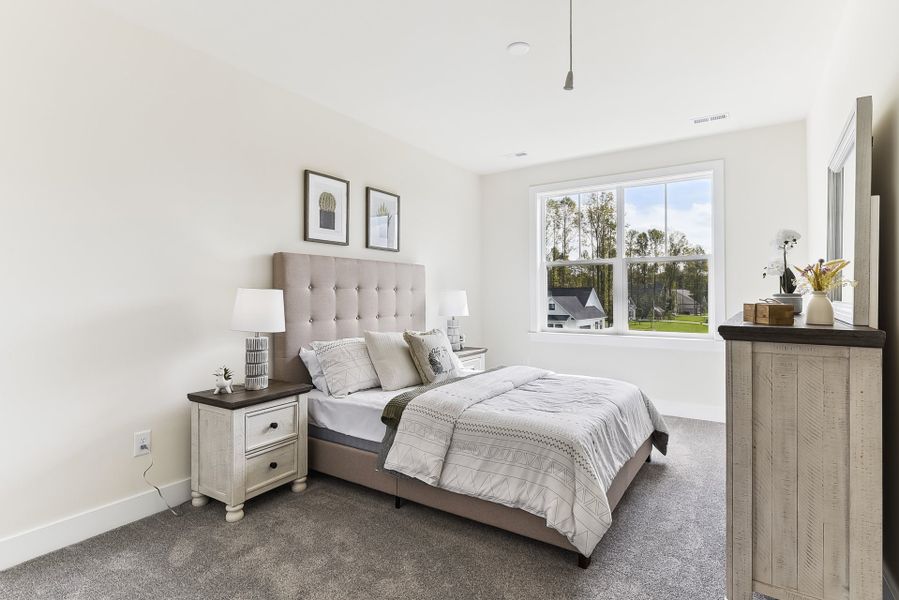 Representative furnished interior of a home built from the Lexington II by Caruso Homes in Rolling Meadows, Mooresville (Image 93).
