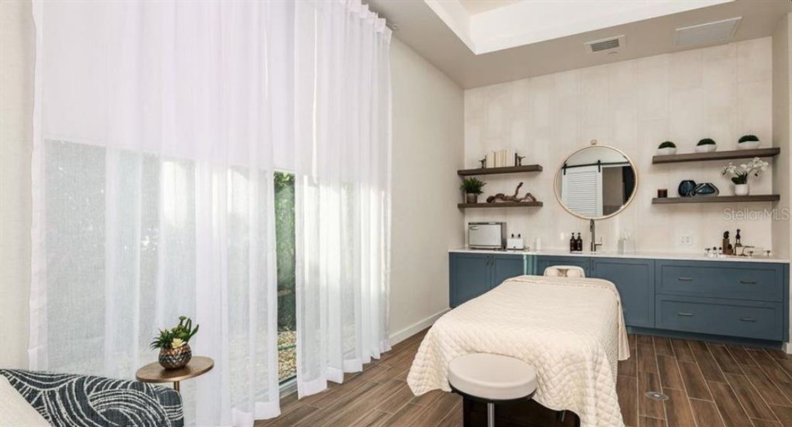 Furnished interior view inside a new home in Esplanade at Wiregrass Ranch, Wesley Chapel (Image 6).