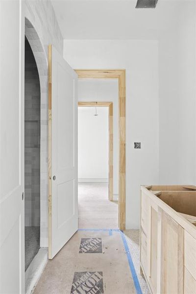 In-progress construction of a new home in , Dallas, TX (Image 35).