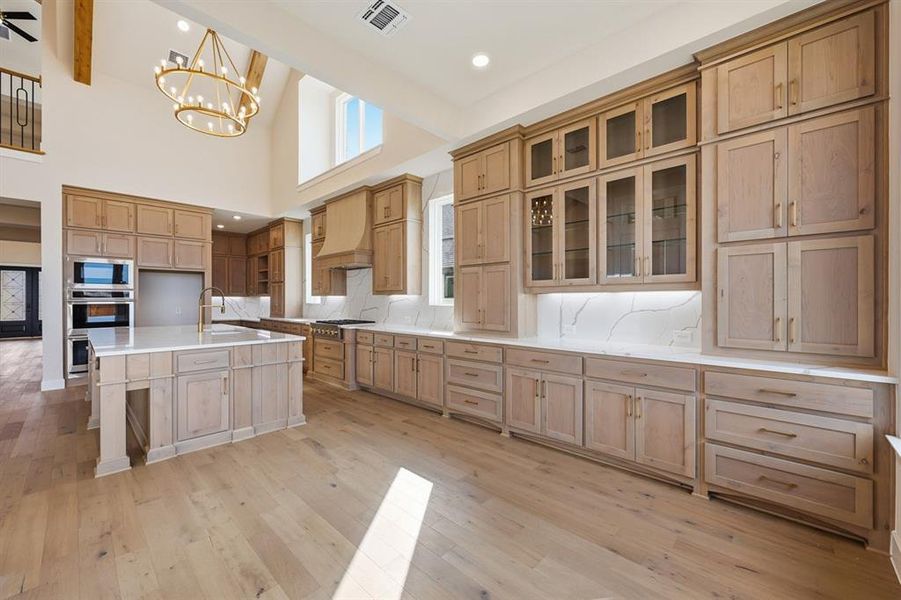 Furnished interior view inside a new home in Mustang Lakes, Celina (Image 7).