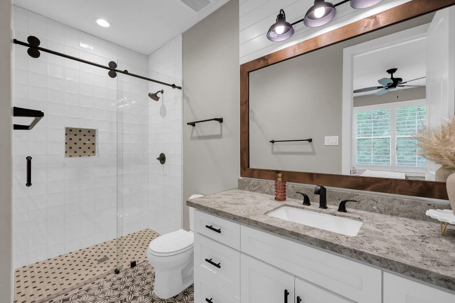 Furnished interior view inside a new home in , Montgomery (Image 24). Furnished interior view inside a new home in , Montgomery (Image 24).