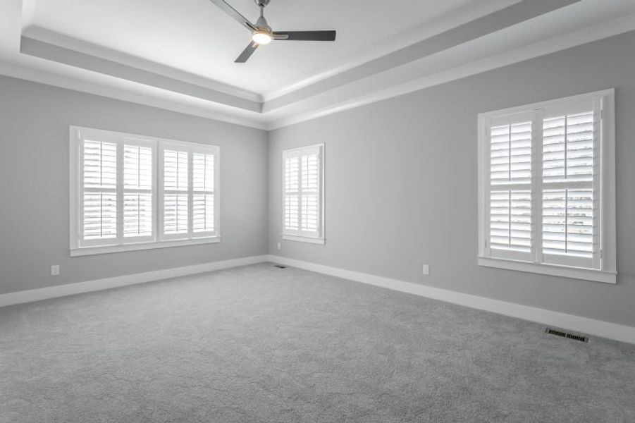 Representative unfurnished interior of a home built from the Autumnbrook B by Riverstone Construction, LLC in Faith View, Ooltewah (Image 24). Representative unfurnished interior of a home built from the Autumnbrook B by Riverstone Construction, LLC in Faith View, Ooltewah (Image 24).