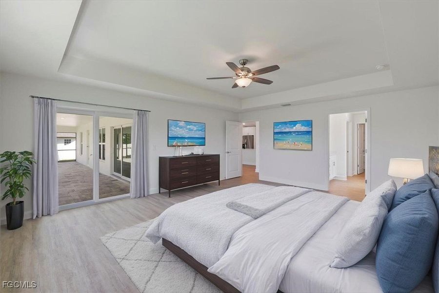 Furnished interior view inside a new home in Cape Coral, Cape Coral (Image 6).