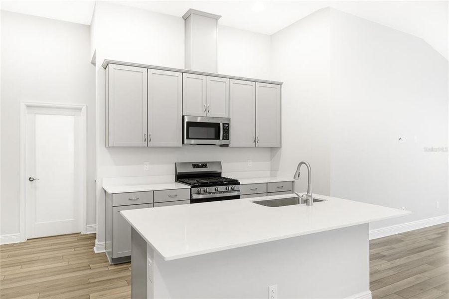 Furnished interior view inside a new home in Crosswind Point, Parrish (Image 10).