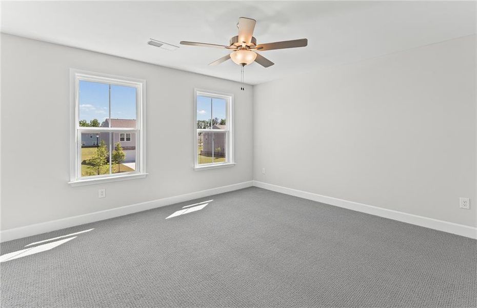 Spacious, unfurnished interior of a new home in Anderson Point, McDonough (Image 21).