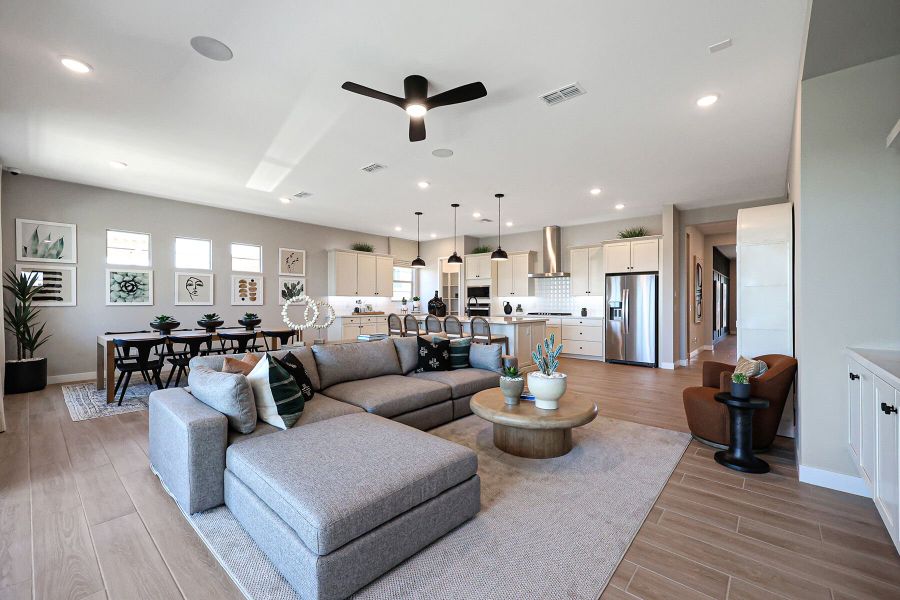 Representative furnished interior of a home built from the Pebble by Mattamy Homes in Empire Pointe, Queen Creek (Image 14). Representative furnished interior of a home built from the Pebble by Mattamy Homes in Empire Pointe, Queen Creek (Image 14).